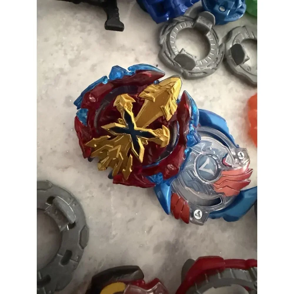 Beyblade Lot Pieces Multi-Color - Metal Fusion Spinners